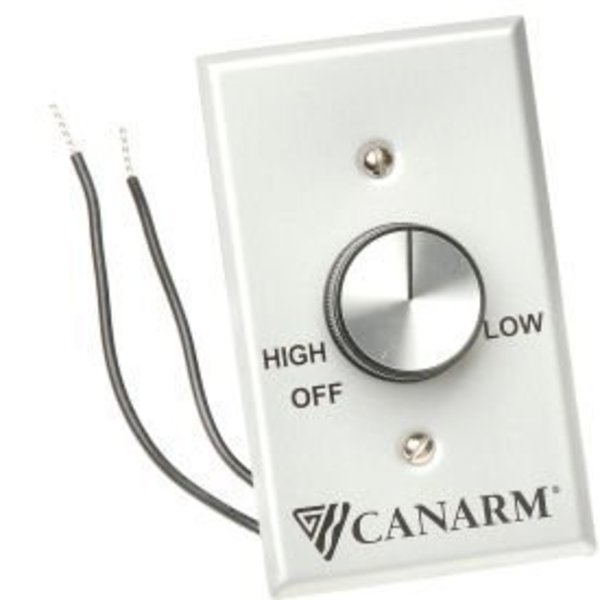 Canarm Ltd Canarm® Variable Speed Switch Control For 2 Fans, Silver MC-3